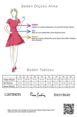 Carmen Kadın Saten Bağlamalı Uzun Abiye Elbise ve Davet Elbisesi 58166 Lacivert - 6