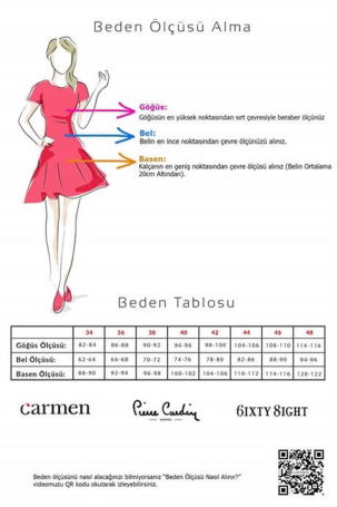 Carmen Kadın Saten Eteği Katlı Abiye Elbise 5817035 Kırmızı - 6