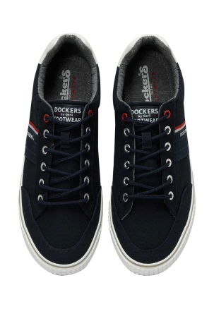 Dockers By Gerli Erkek 236525 4FX Logo Detaylı Sneaker Ayakkabı Lacivert - 2