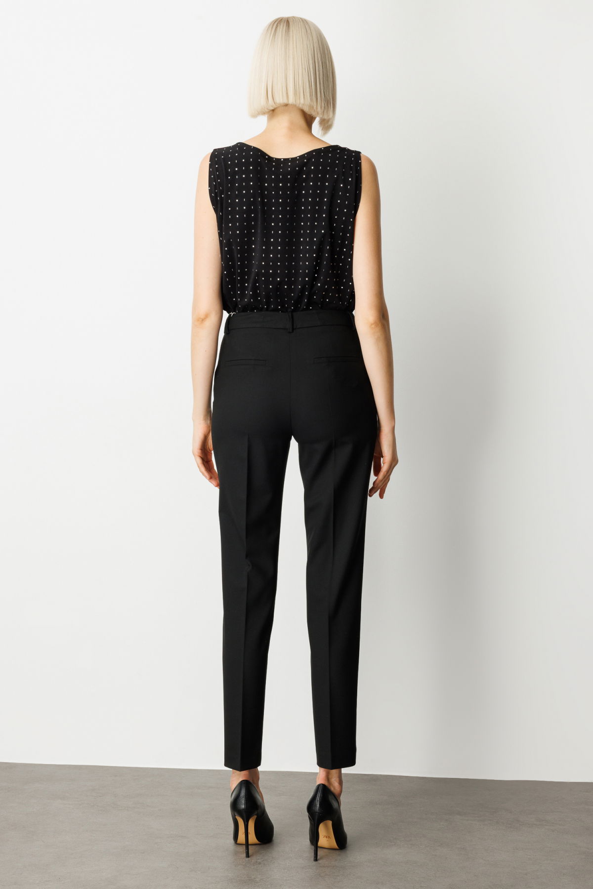 Ekol Kadın Düşük Bel Dar Paça Pantolon 5183 Siyah - 4