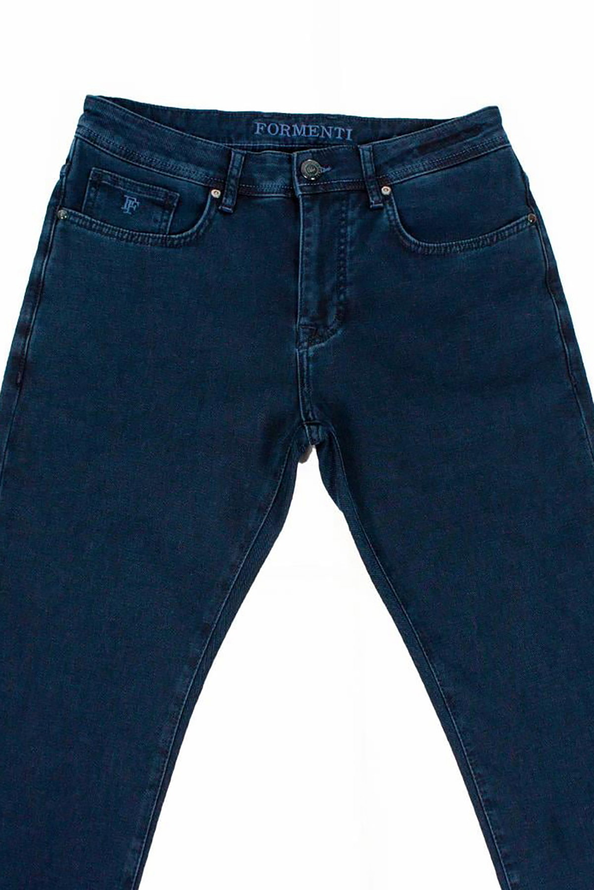 Formenti Erkek Regular Fit Normal Kesim Likralı Kot Pantolon 6FSP-1672 Mavi - 3