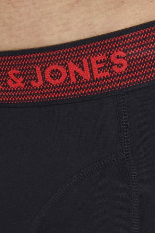 Jack & Jones Erkek 3'lü Boxer 12127816 Asfalt - 6