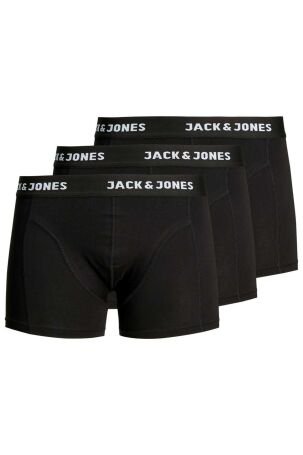 Jack & Jones Erkek 3'lü Boxer 63412171944 Siyah - 1