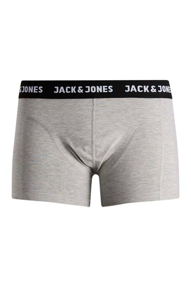 Jack & Jones Erkek Jacanthony 3'lü Boxer 12160750 Siyah - 7