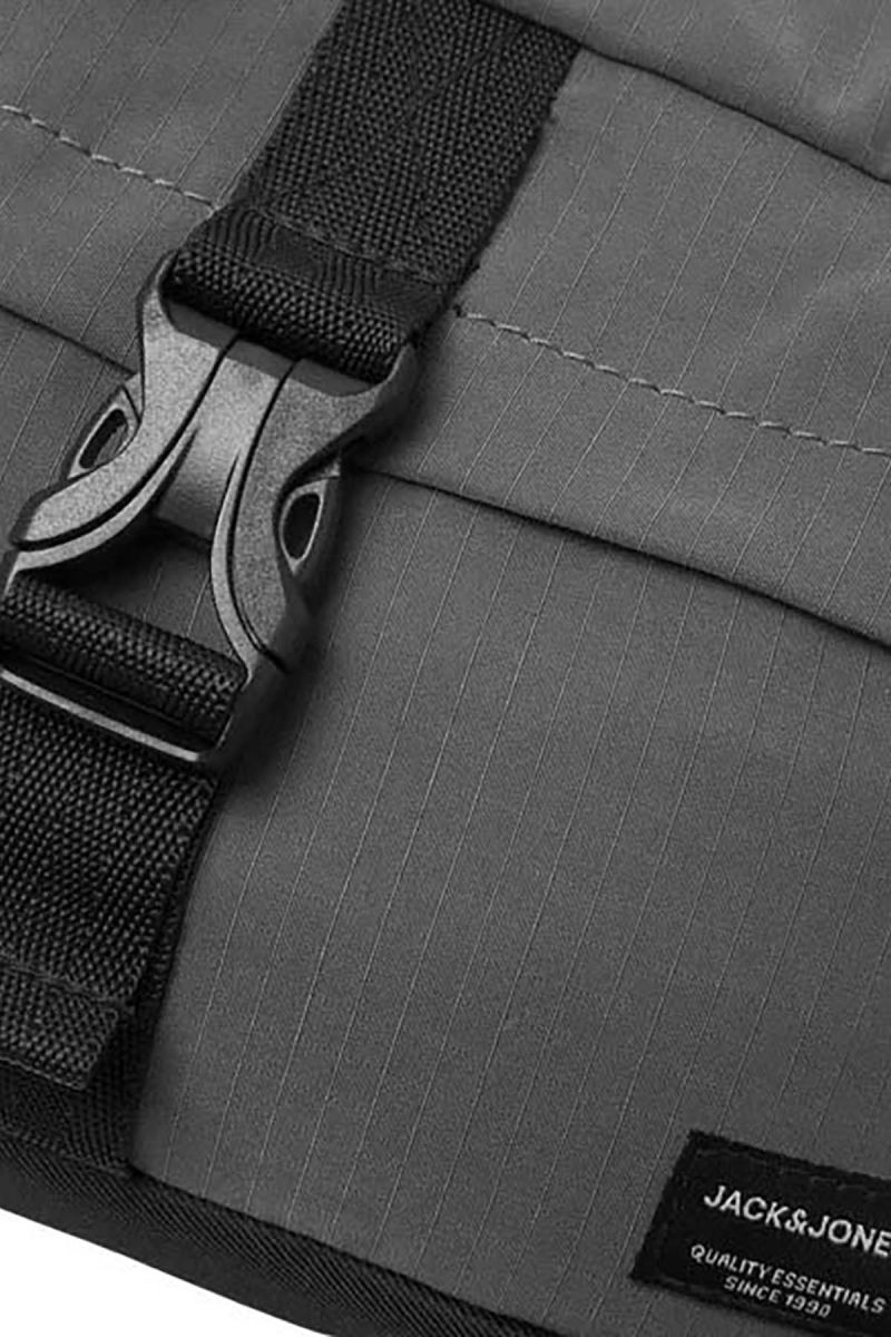 Jack & Jones Erkek Jacashford Logo Detaylı Bel Çantası 12233476 Asfalt - 2