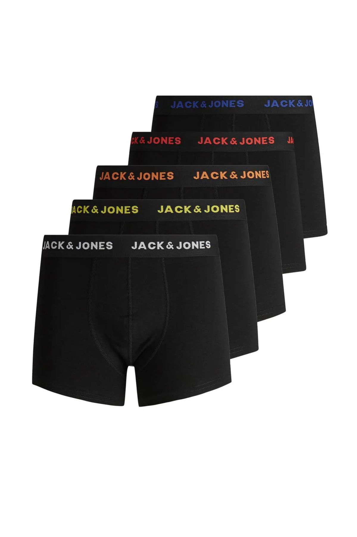 Jack & Jones Erkek Jacblack 5'li Boxer 12167028 Black - 1