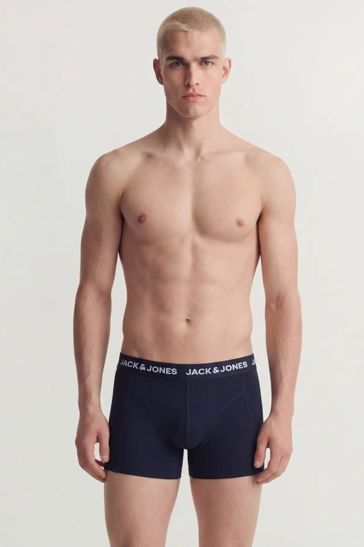 Jack & Jones Erkek Jacdale 3'lü Boxer 12301230 Siyah- Laci - 5