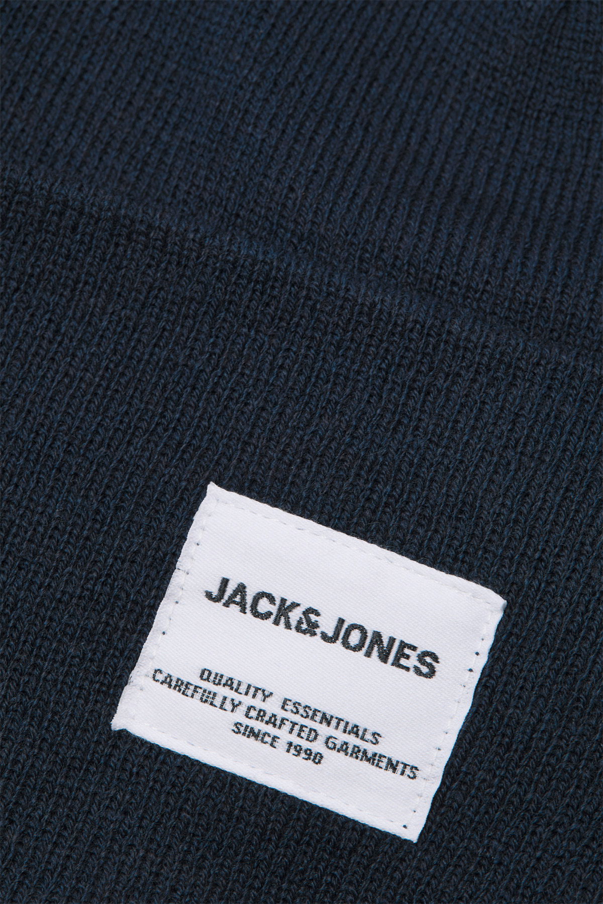 Jack & Jones Erkek Jaclong Triko Bere 12150627 Lacivert - 3