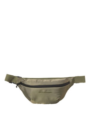 Jack & Jones Erkek Jacoakland Logo Detaylı Bel Çantası 12253238 Haki 
