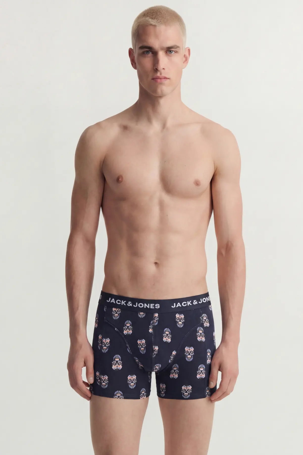 Jack & Jones Erkek Jacraul 3'lü Boxer 12301210 Siyah - 4