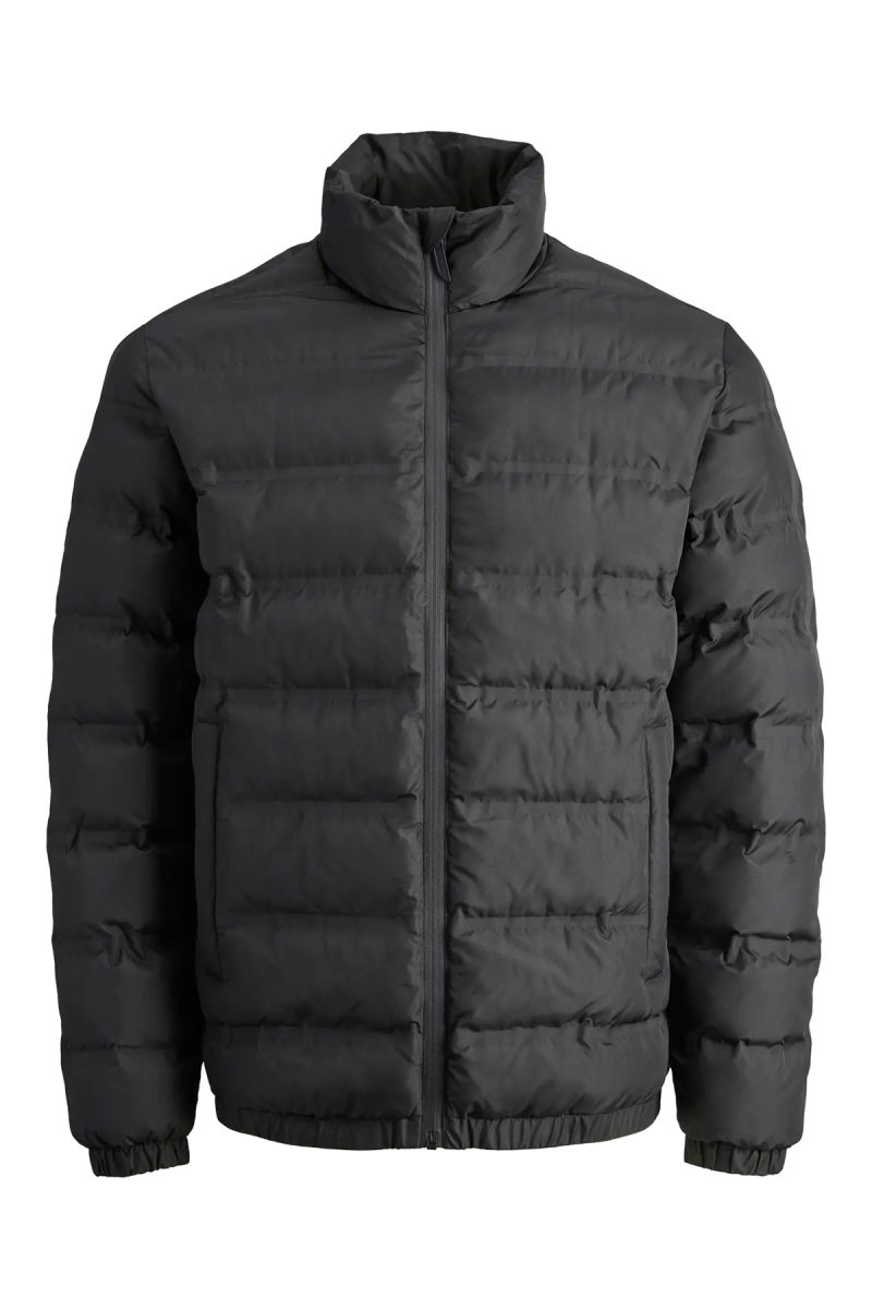 Jack & Jones Erkek Jcofusıon Dik Yaka Şişme Mont 12283171 Siyah - Jack & Jones