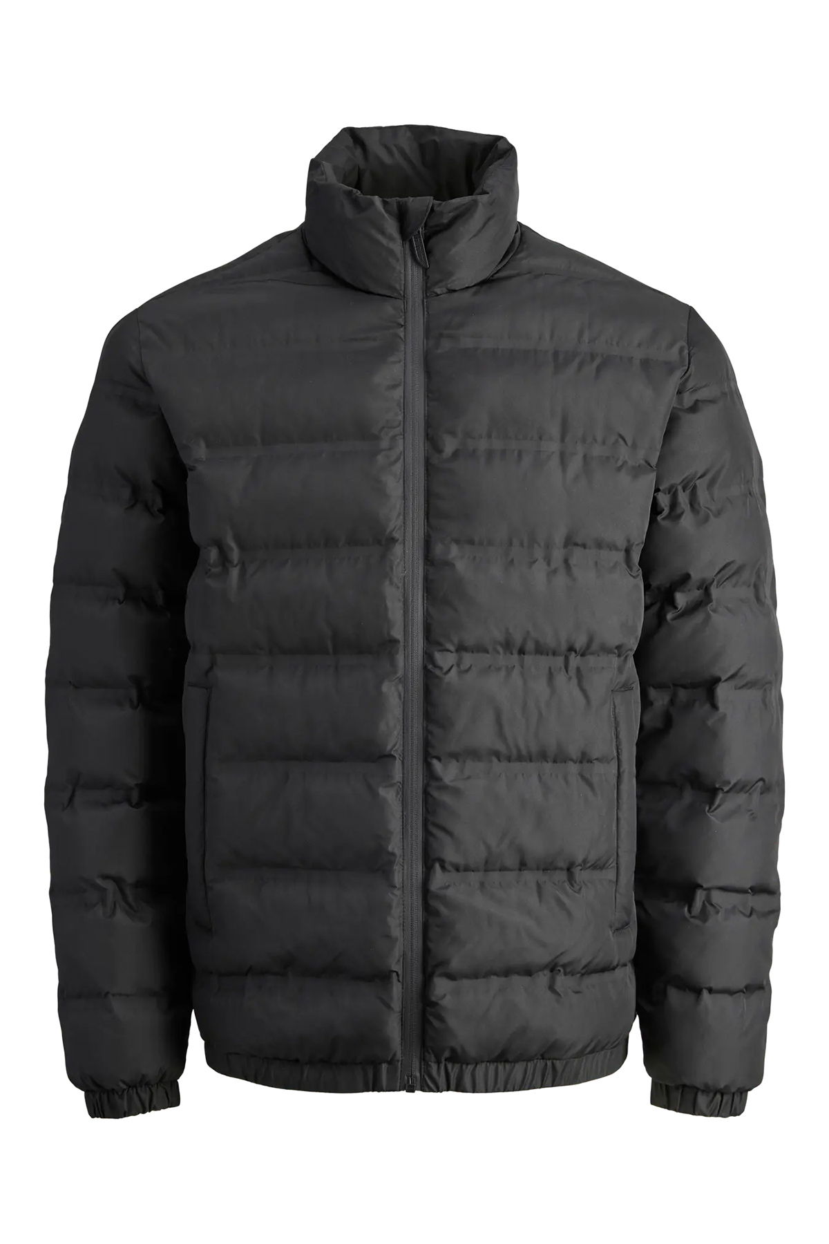 Jack & Jones Erkek Jcofusıon Dik Yaka Şişme Mont 12283171 Siyah - 1