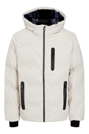 Jack & Jones Erkek Jcoheat Puffer Mont 2215507 Taş - 7