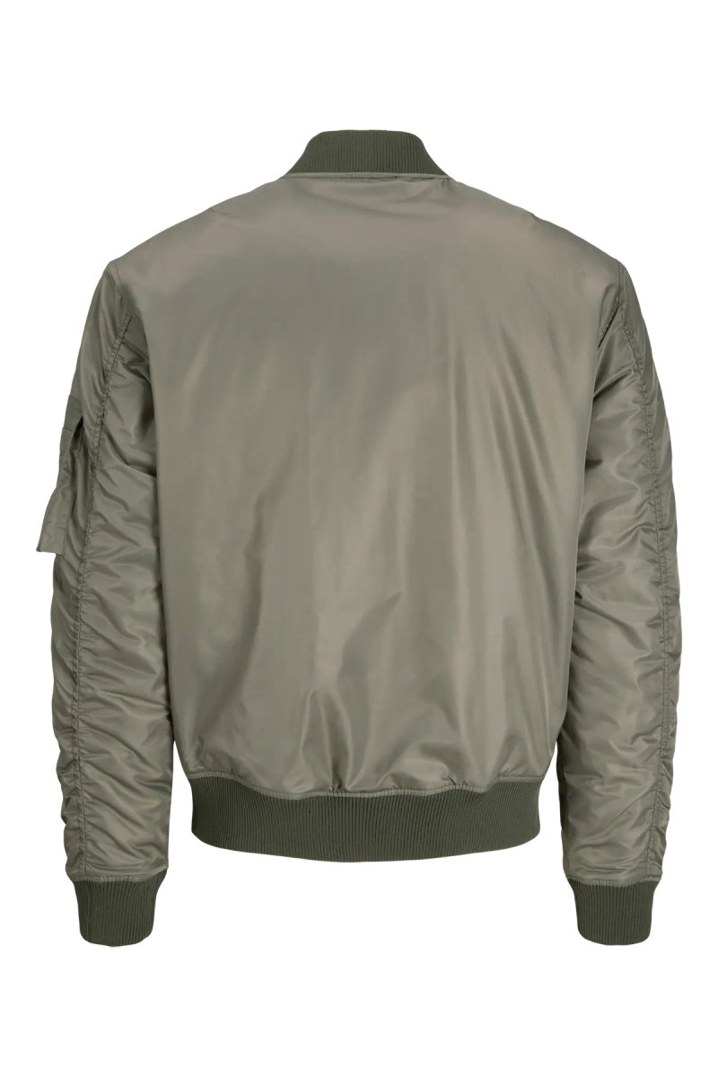 Jack & Jones Erkek Jcotrace Su İtici Bomber Ceket 12301762 Yeşil - 2