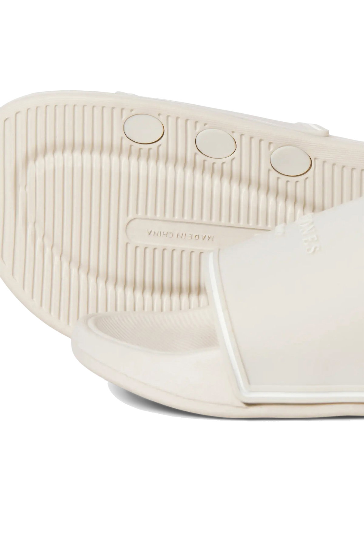 Jack & Jones Erkek Jfwartıllery Logo Detaylı Havuz ve Plaj Terliği 12292042 Taş - 5
