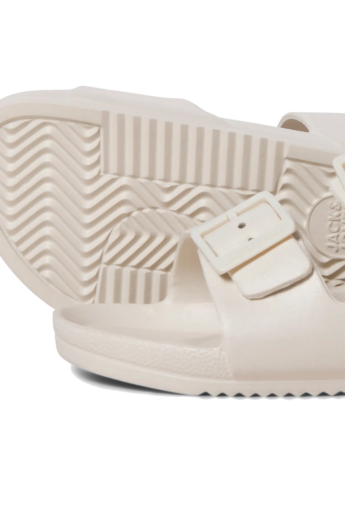 Jack & Jones Erkek Jfwcroxton Çift Bantlı Sandelet Terlik 12204004 Moonbeam - 5