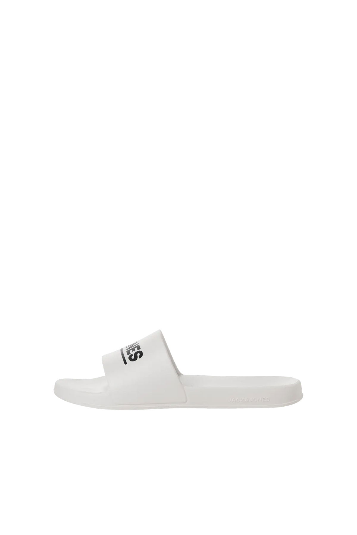 Jack & Jones Erkek Jfwollıe Yazı Detaylı Terlik 12236477 Beyaz - 2