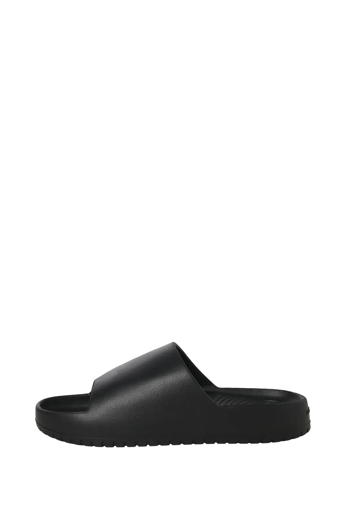 Jack & Jones Erkek Jfwrıpple Havuz ve Plaj Terliği 12274637 Antrasit - 1