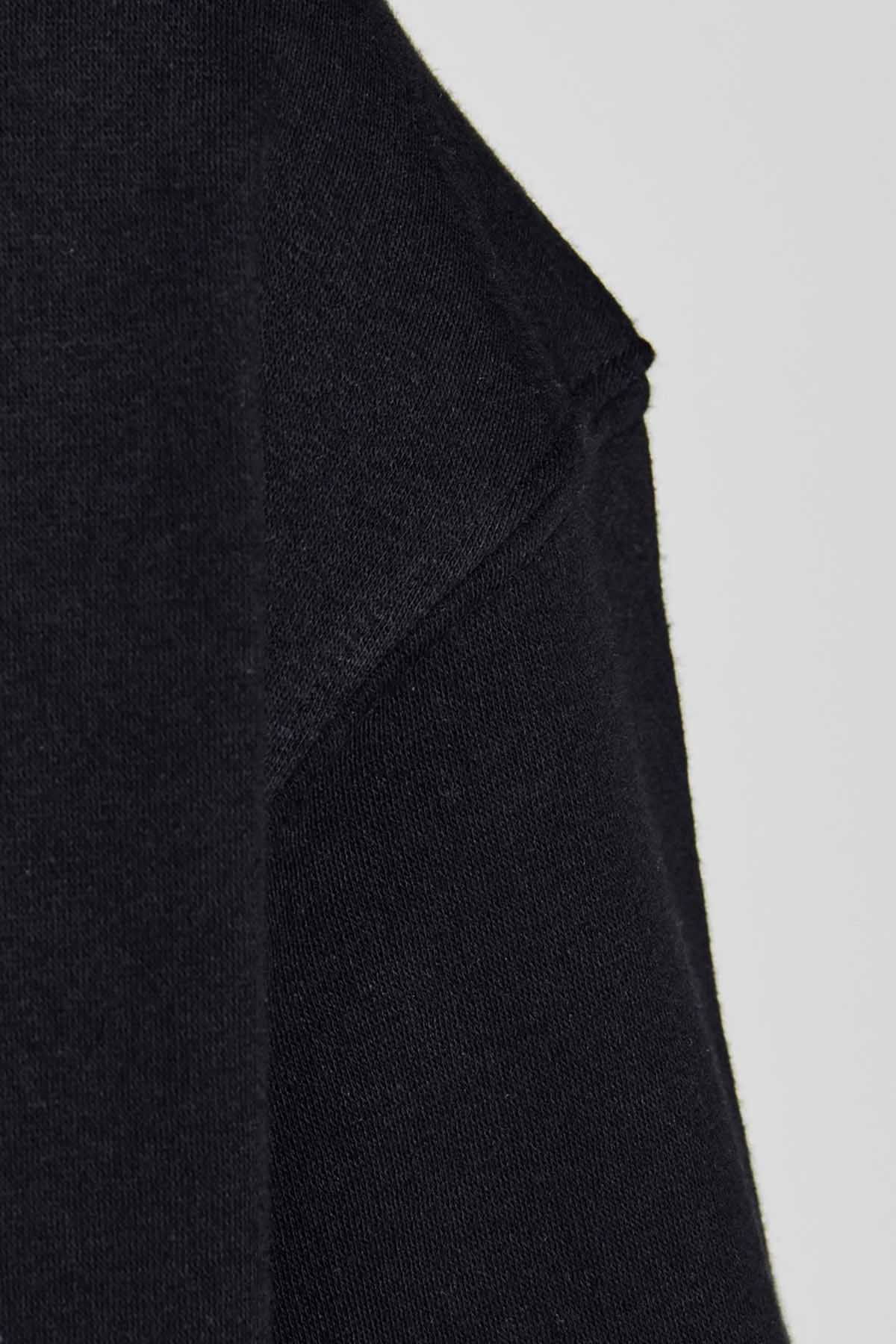 Jack & Jones Erkek Jjebradley Bisiklet Yaka Sweatshirt 12249341 Siyah - 6