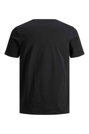 Jack & Jones Erkek Jjeorganıc Bisiklet Yaka T-Shirt 12156101 Siyah - 8