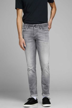 Jack & Jones Erkek Jjıglenn Jean Pantolon 12147024 Gri - 2