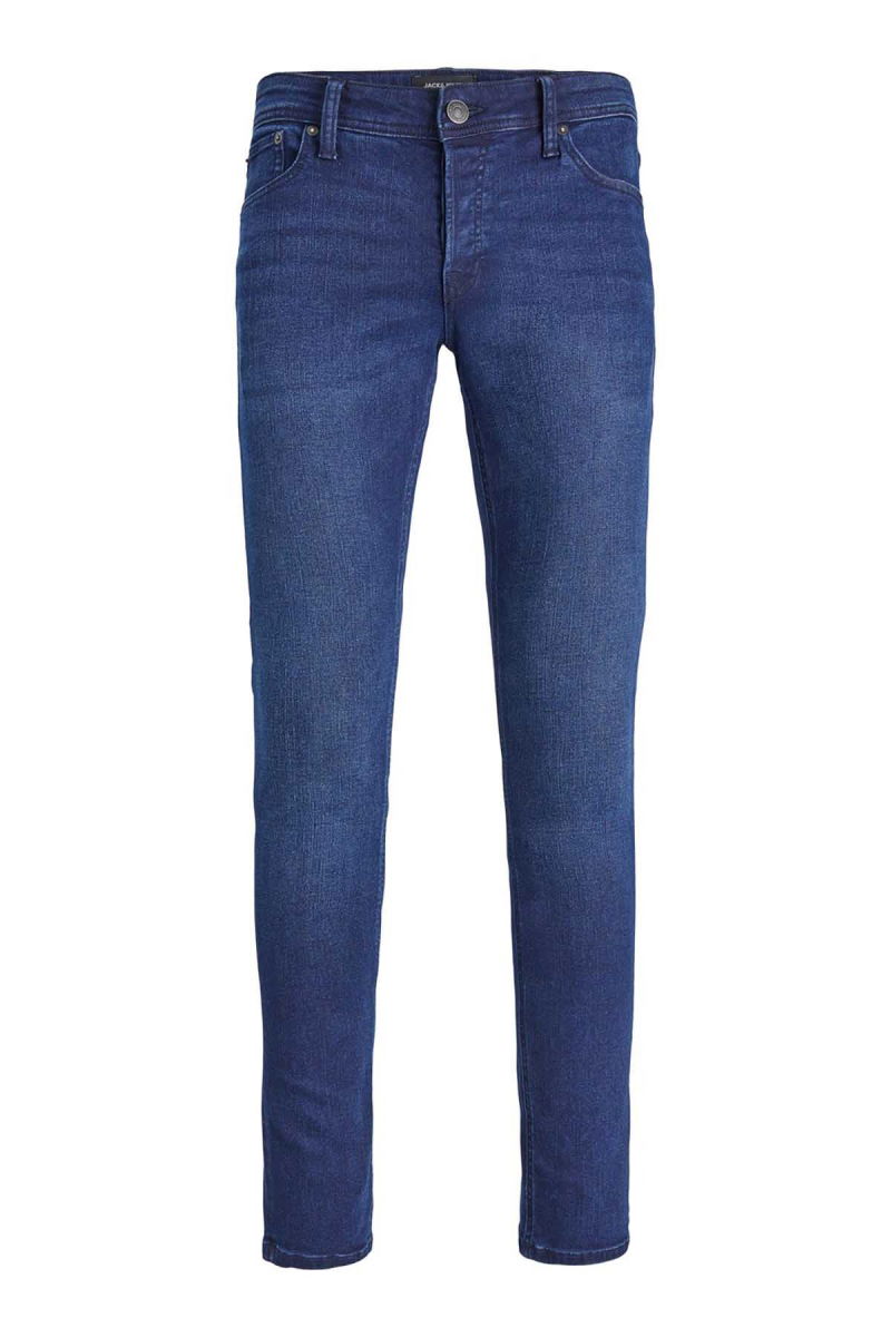 Jack & Jones Erkek Jjiglenn Jjoriginal Mf 775 Dar Kesim Kot Pantolon 12237358 Mavi - 7