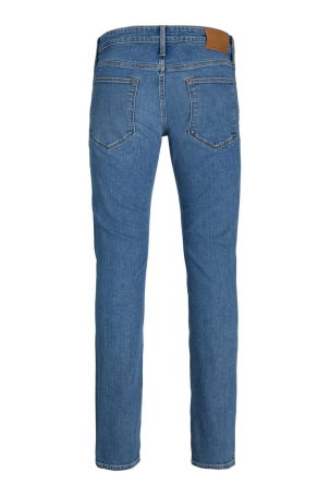 Jack & Jones Erkek Jjiglenn Slim Fit Jean Pantolon 12229139 Mavi - 8