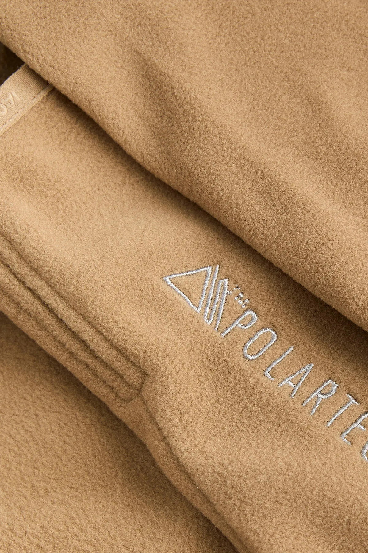 Jack & Jones Erkek Jjstıgnes Yarım Fermuarlı Polartec Sweatshirt 12298298 Camel - 3