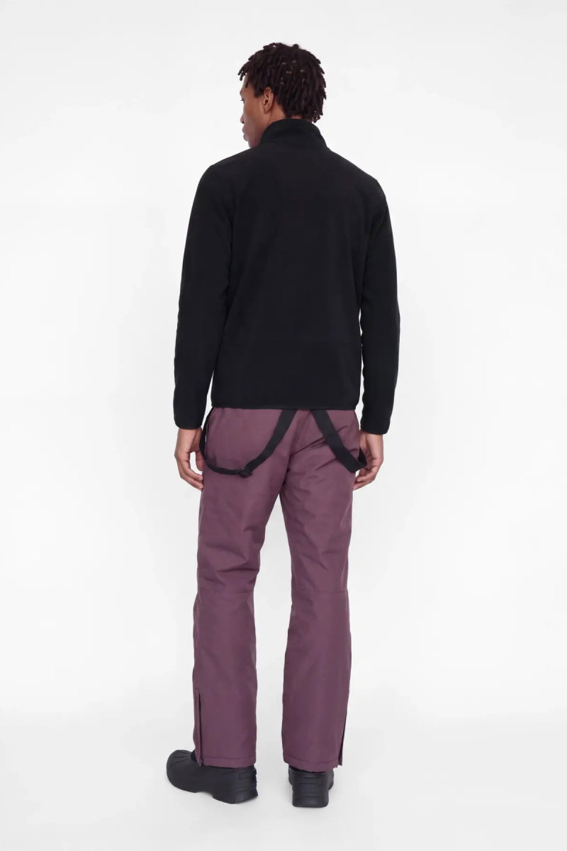 Jack & Jones Erkek Jjstıgnes Yarım Fermuarlı Polartec Sweatshirt 12298298 Siyah - 5