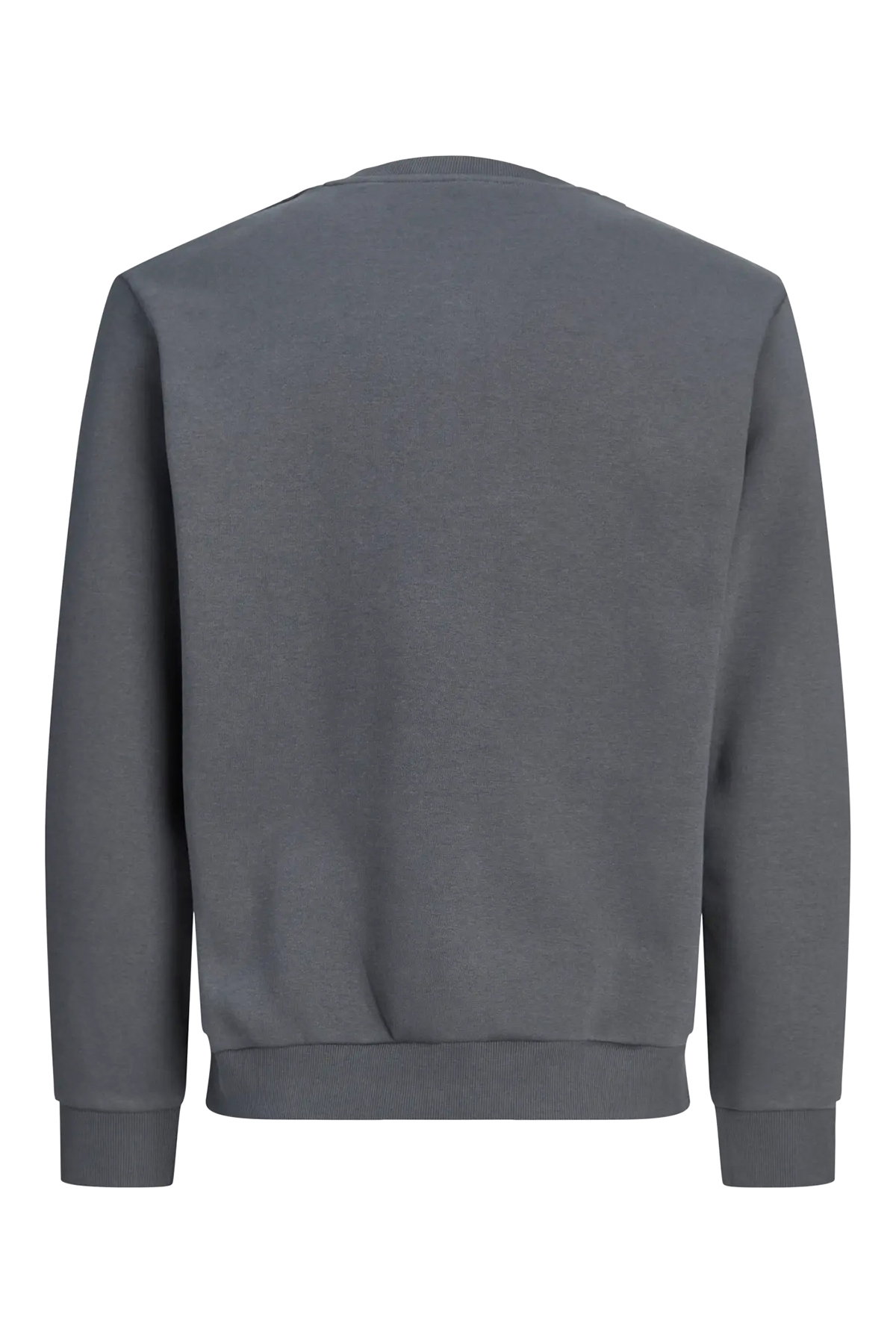 Jack & Jones Erkek Jorlogo Rahat Kalıp Bisiklet Yaka Sweatshirt 12290659 Asfalt - 2