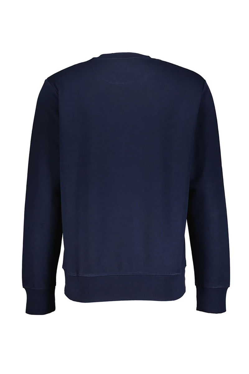 Jack & Jones Erkek Jorlogo Rahat Kalıp Bisiklet Yaka Sweatshirt 12290659 Lacivert - 2