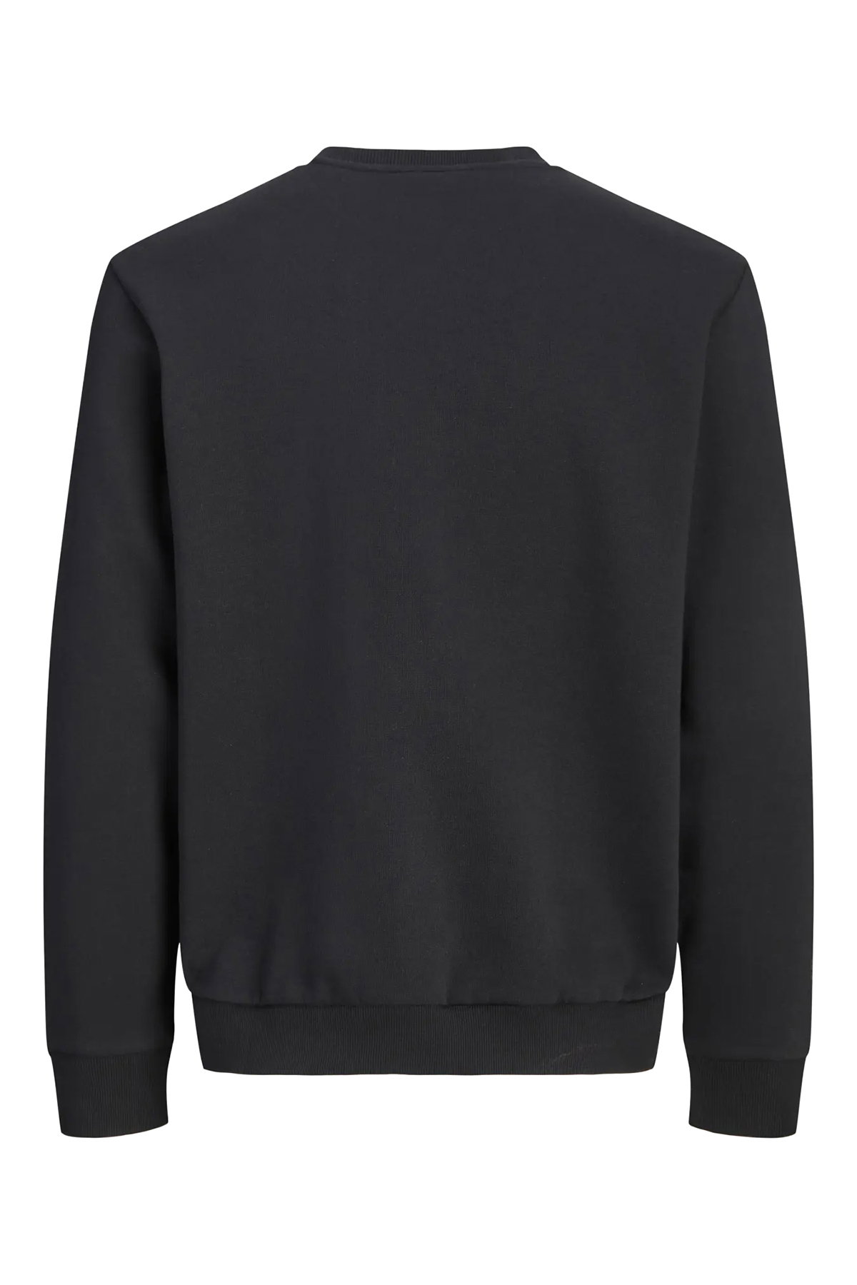 Jack & Jones Erkek Jorlogo Rahat Kalıp Bisiklet Yaka Sweatshirt 12290659 Siyah - 2