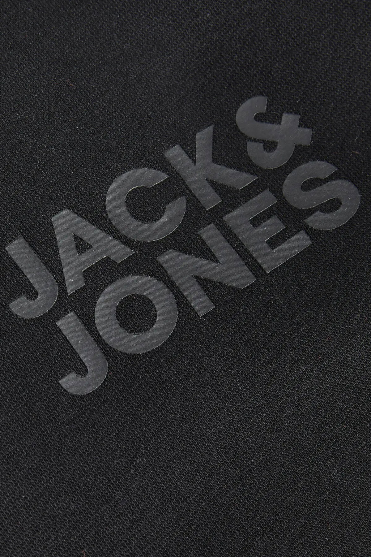 Jack & Jones Erkek Jorlogo Rahat Kalıp Bisiklet Yaka Sweatshirt 12290659 Siyah - 3
