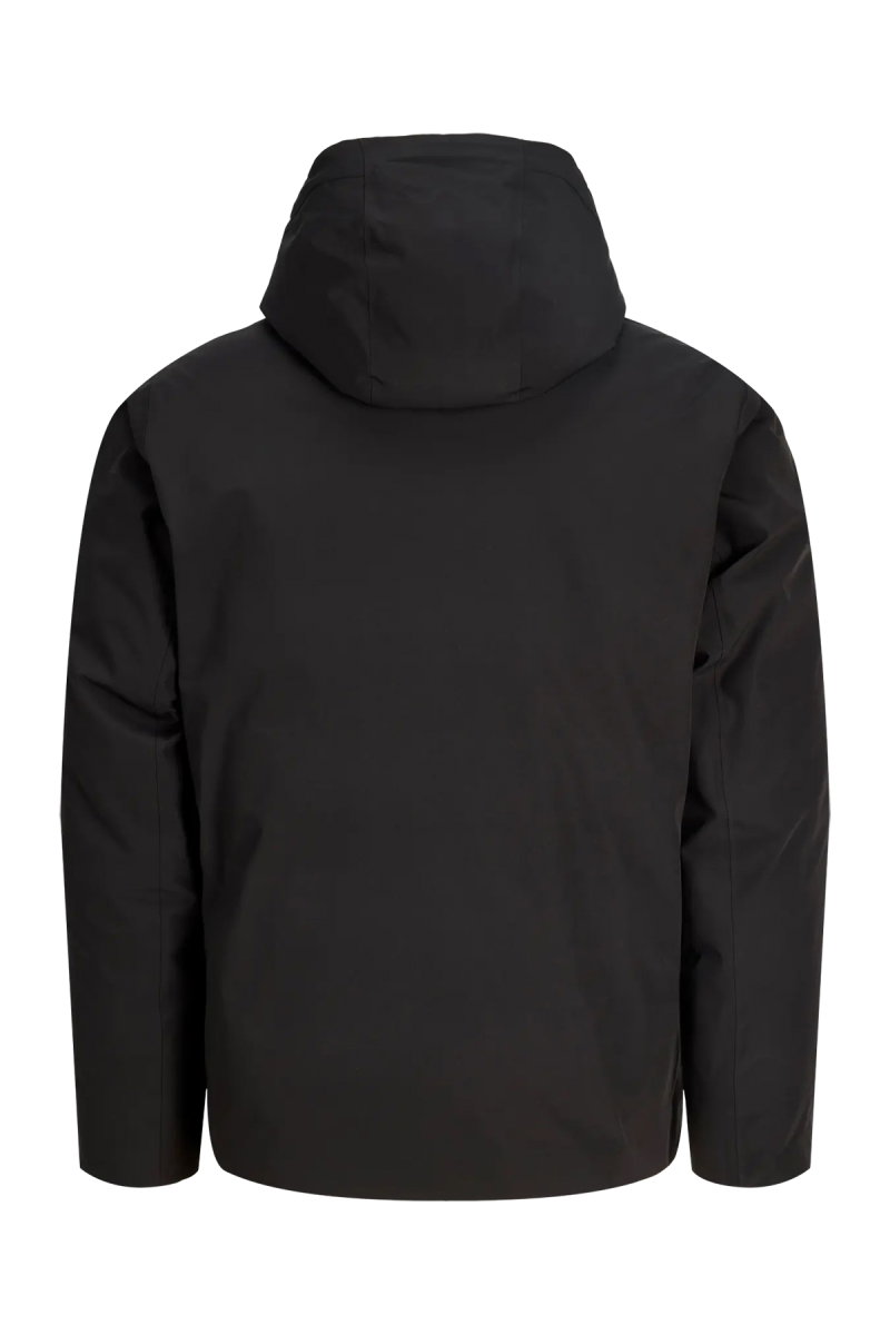 Jack & Jones Erkek Jprblamoon Kapüşonlu Su Geçirmez Puffer Mont 12301654 Siyah - 2