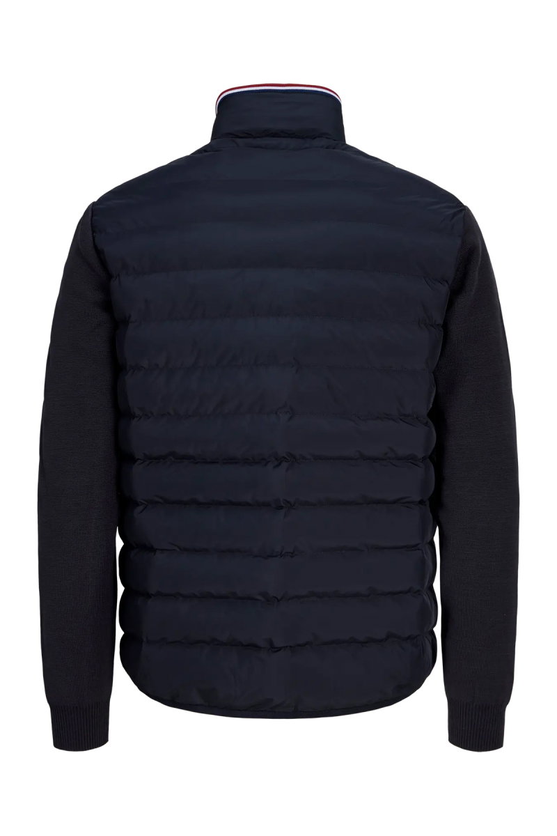 Jack & Jones Erkek Jprblugarry Kolları Örme Dik Yaka Ceket Mont 12303513 Lacivert - 5