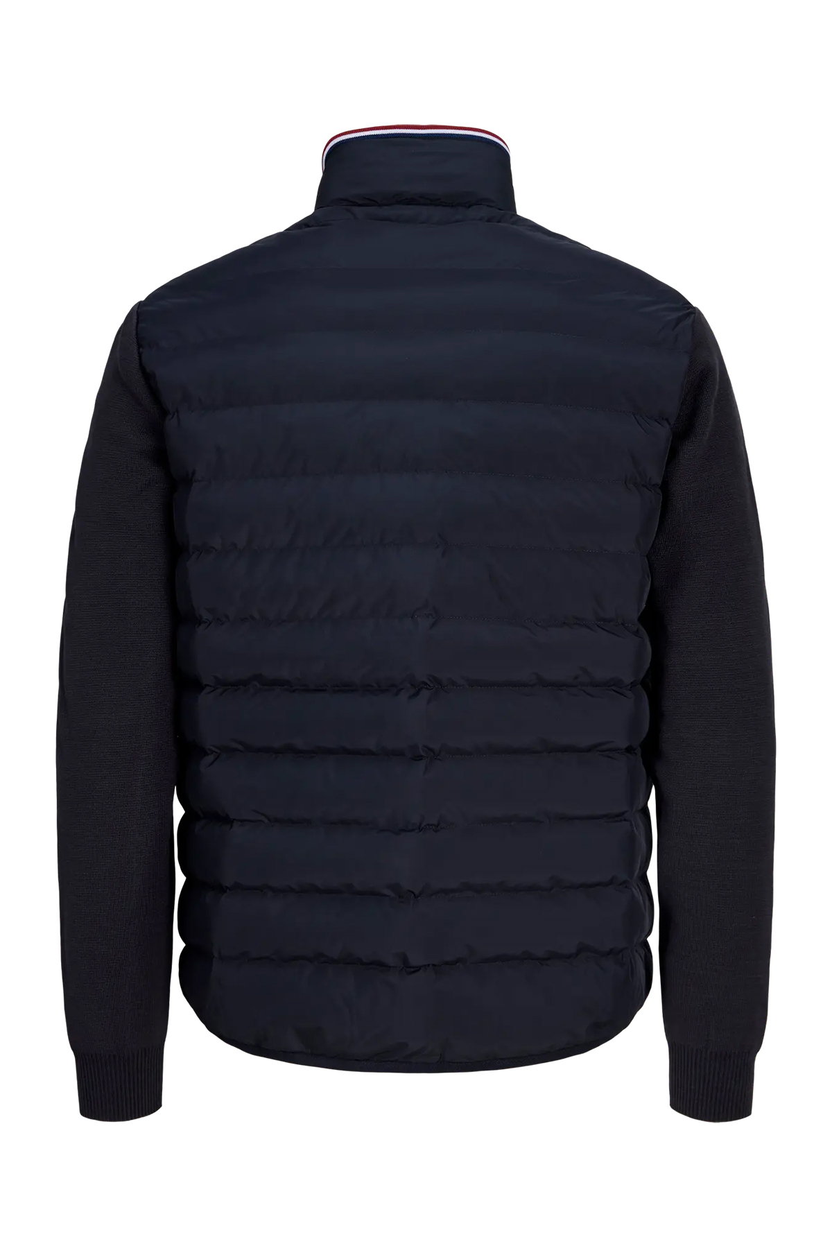 Jack & Jones Erkek Jprblugarry Kolları Örme Dik Yaka Ceket Mont 12303513 Lacivert - 5