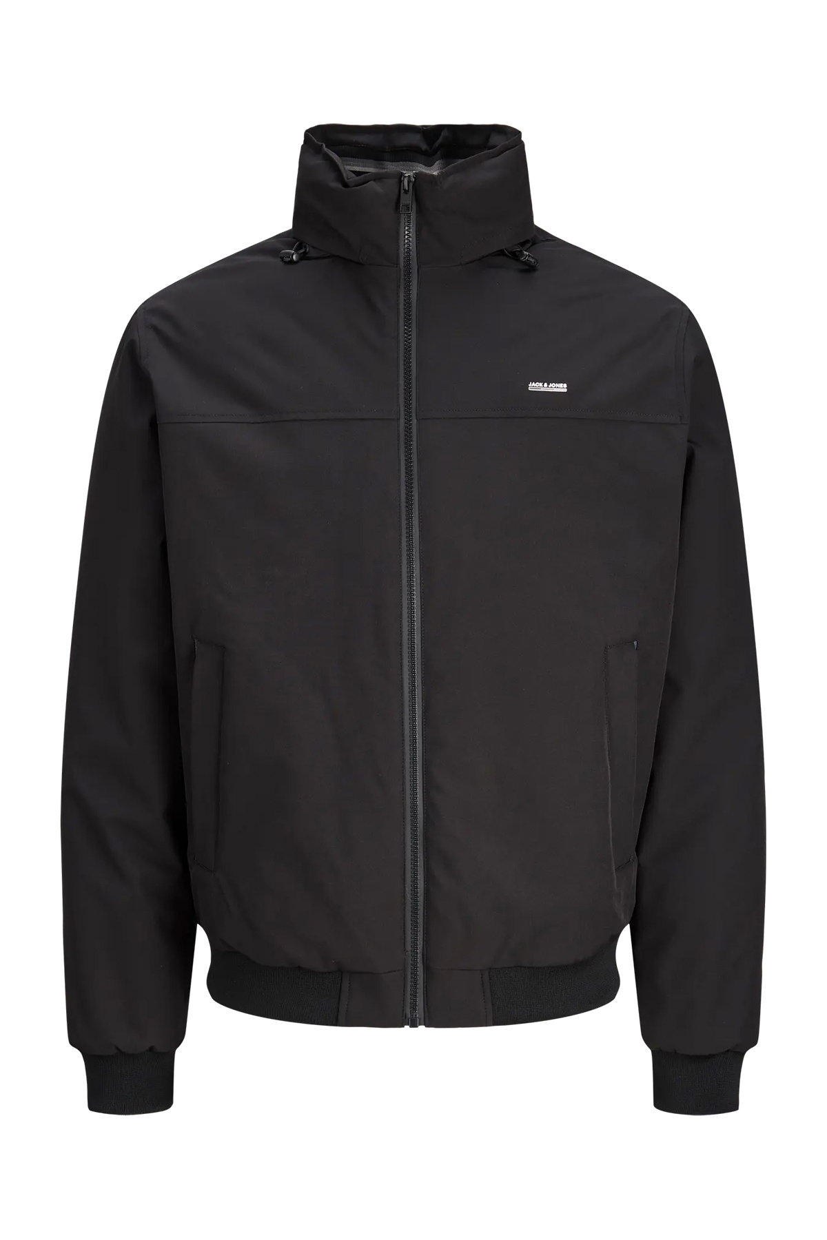 Jack & Jones Erkek Jprbluted Suya Dayanıklı Gizli Kapüşonlu Puffer Mont 12302538 Siyah - 1
