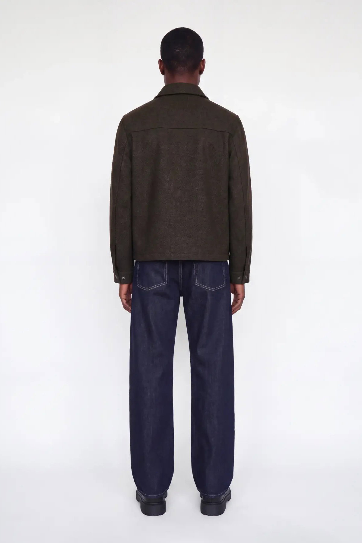 Jack & Jones Erkek Jprbluwakefıeld Suya Dayanıklı Yün Mont 12300742 Çikolata Kahve - 5