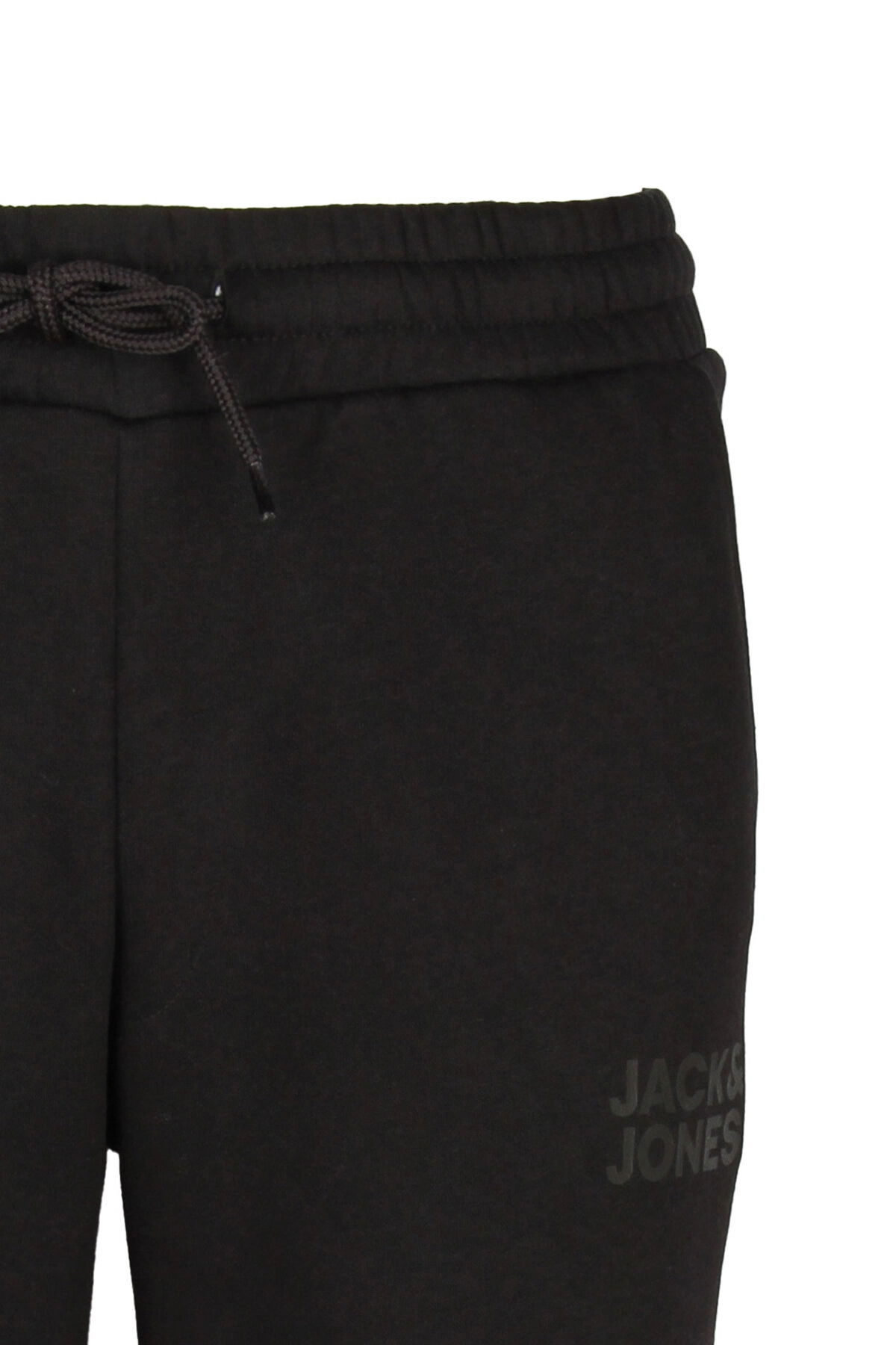 Jack & Jones Erkek Jpst Gordon Beli Lastikli Pamuklu Eşofman Altı 12290437 Siyah - 2
