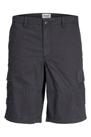 Jack & Jones Erkek Jpstcole %100 Pamuk Kargo Şort 12253222 Antrasit 