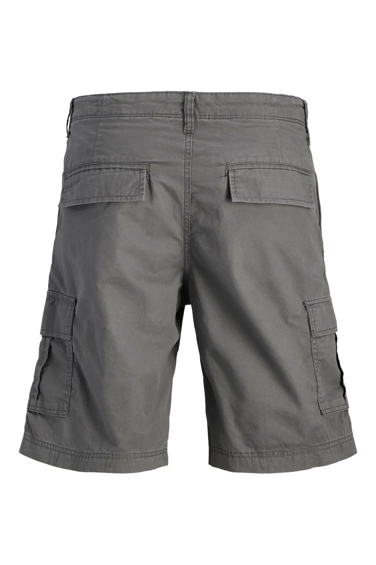 Jack & Jones Erkek Jpstcole Rahat Kalıp %100 Pamuk Kargo Şort 12274389 Füme - 3