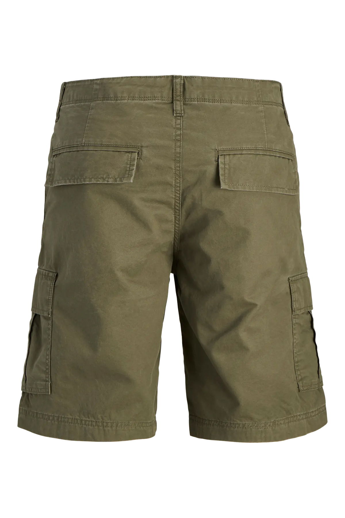Jack & Jones Erkek Jpstcole Rahat Kalıp %100 Pamuk Kargo Şort 12274389 Haki - 3