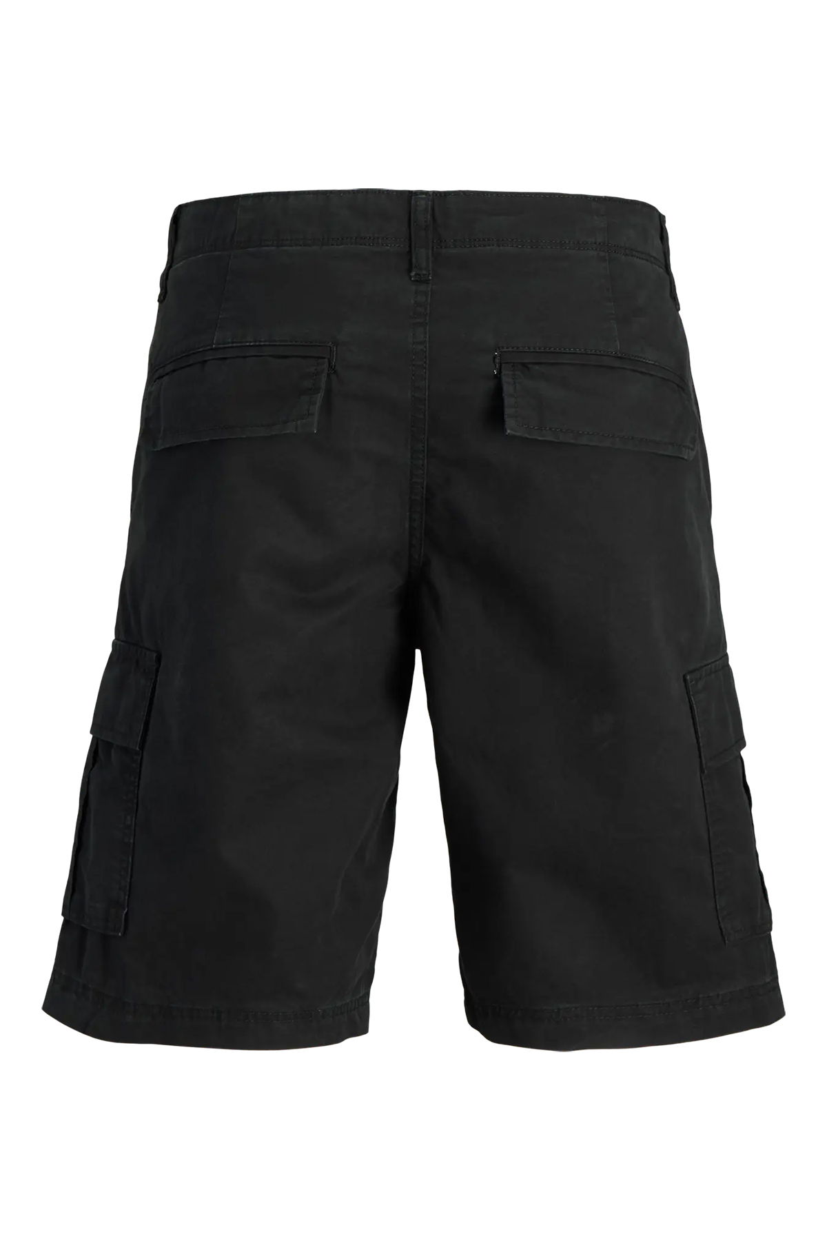 Jack & Jones Erkek Jpstcole Rahat Kalıp %100 Pamuk Kargo Şort 12274389 Siyah - 3