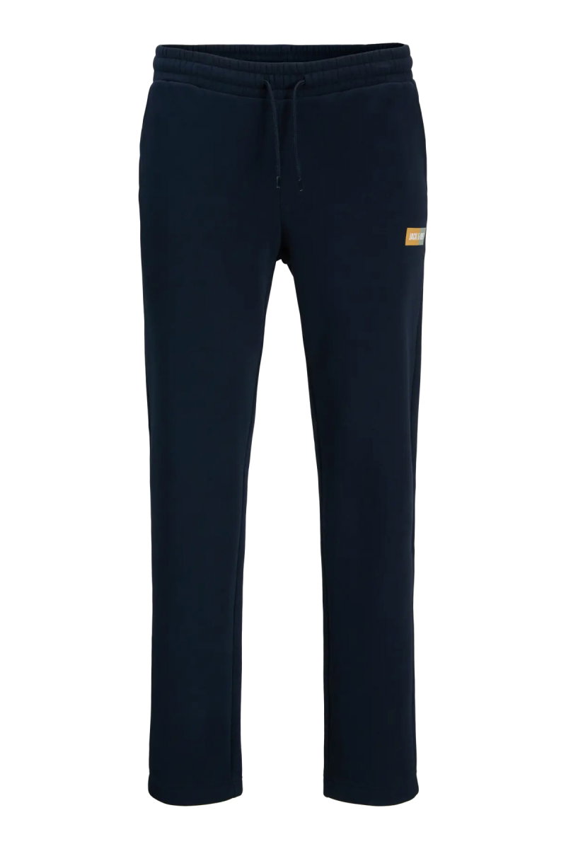 Jack & Jones Erkek Jpstgordon Beli Lastikli ve Bağcıklı Eşofman Altı 12310633 Lacivert - Jack & Jones