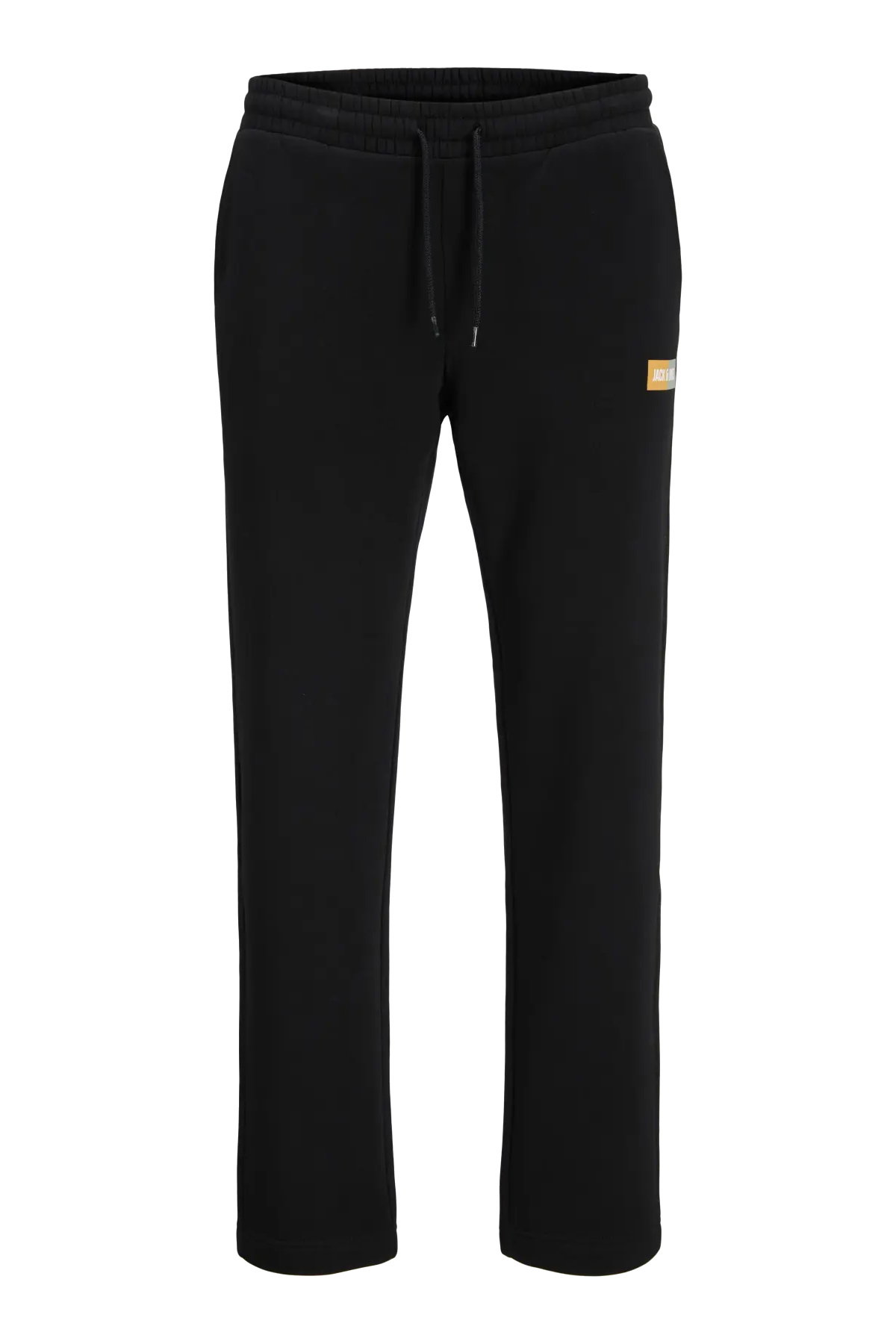 Jack & Jones Erkek Jpstgordon Beli Lastikli ve Bağcıklı Eşofman Altı 12310633 Siyah - 1