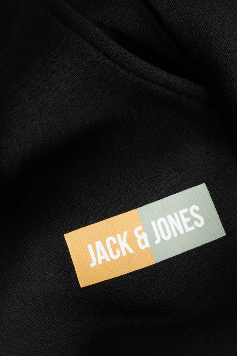 Jack & Jones Erkek Jpstgordon Beli Lastikli ve Bağcıklı Eşofman Altı 12310633 Siyah - 3
