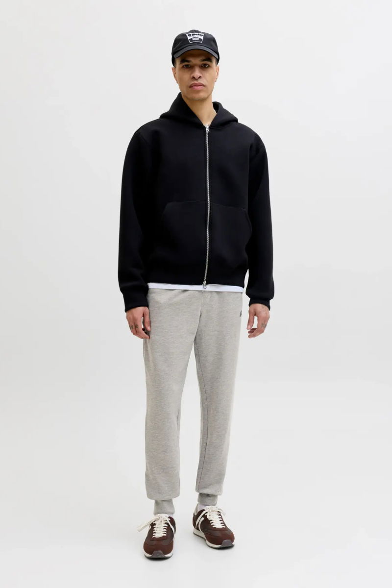 Jack & Jones Erkek Jpstgordon Logo Detaylı Çift Cepli Eşofman Altı 12288641 Açık Gri - Jack & Jones