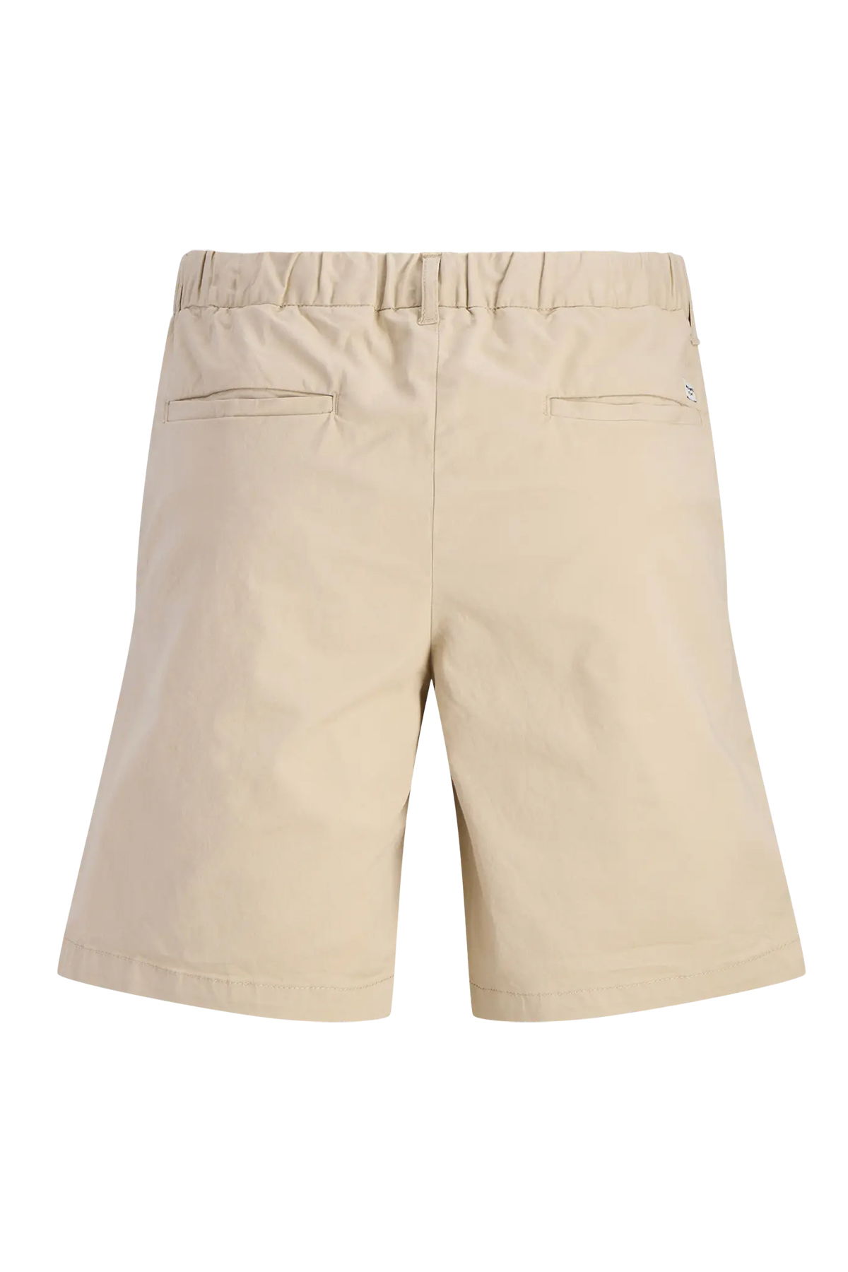 Jack & Jones Erkek Jpstjaıden Rahat Kesim Beli İp Detaylı Pamuklu Şort 12274983 Bej - 4
