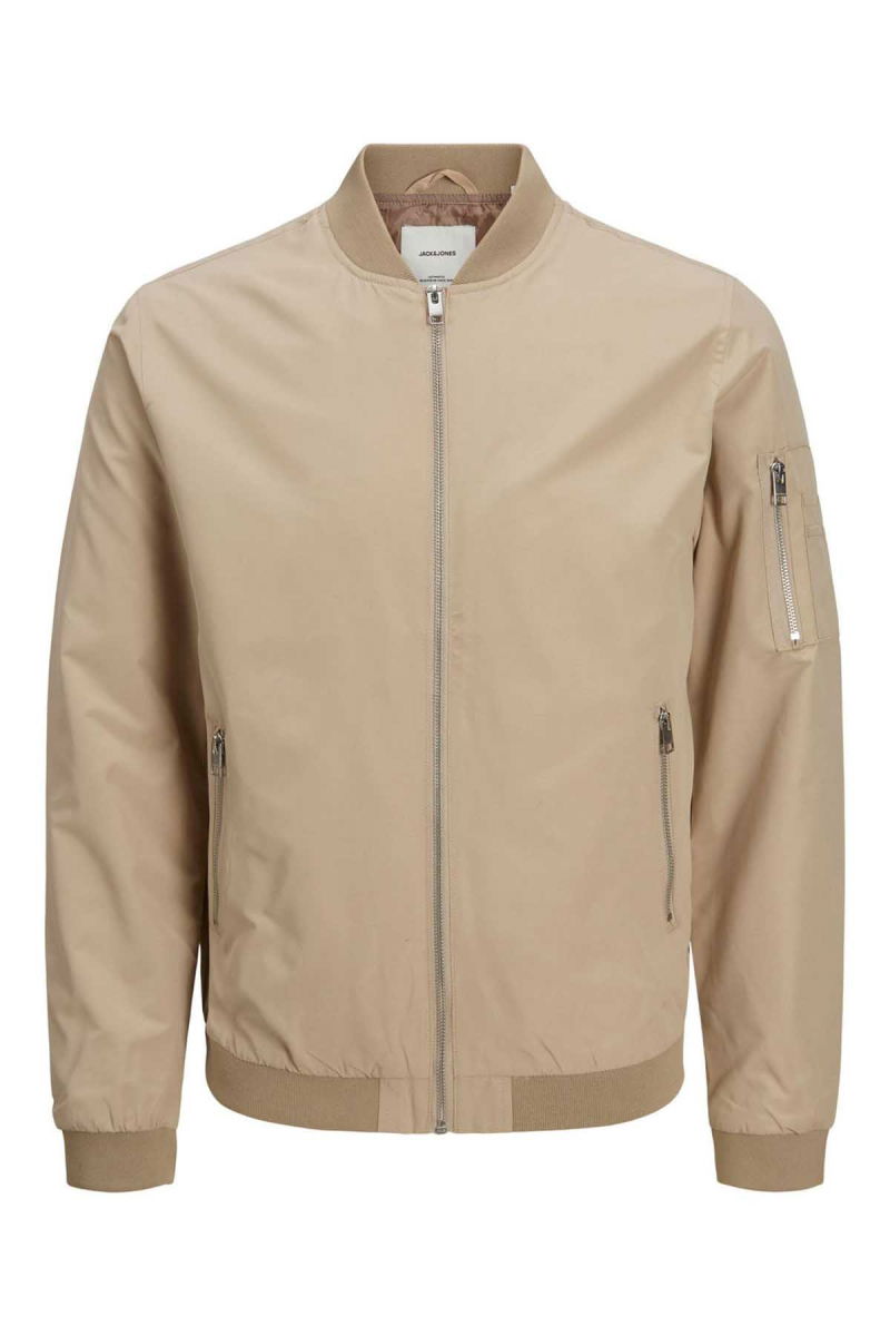 Jack & Jones Erkek Kolej Yaka Mont 63412165203 Bej - 7