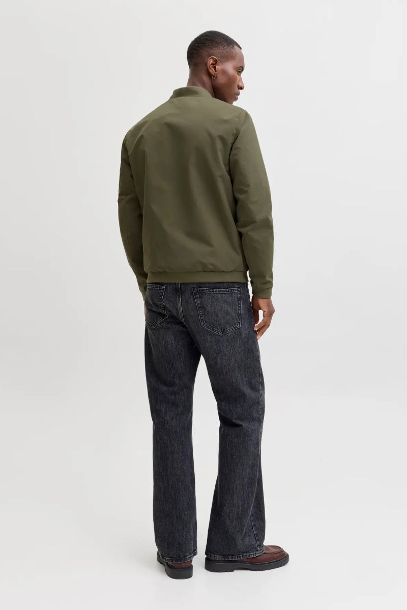 Jack & Jones Erkek Kolej Yaka Mont 63412165203 Haki - 5